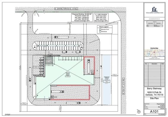 commercial site plan