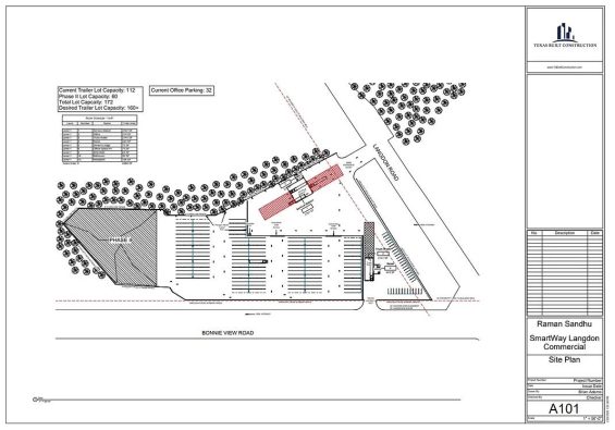 design document commercial site plan