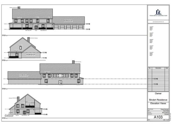 design document residential custoim home