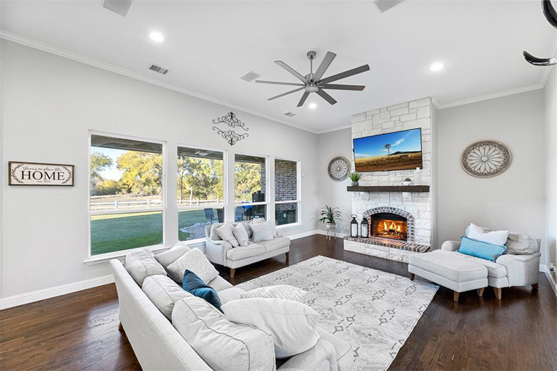 living room remodel project 9