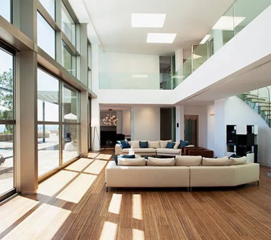 modern transitional interior